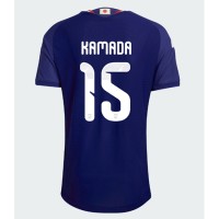 Stroje piłkarskie Japonia Daichi Kamada #15 Koszulka Podstawowej MŚ 2026 Krótki Rękaw